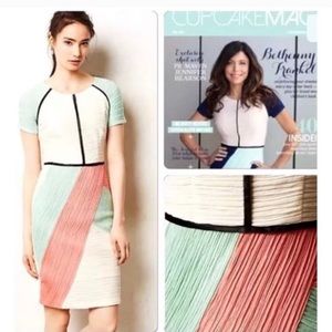 Maeve color block dress